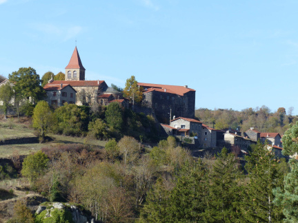 St Privat vu de la route de St Didier 2