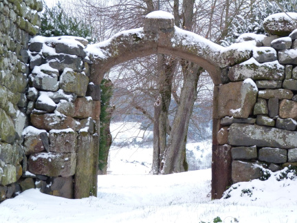 L'entrée de l'ancien cimetière