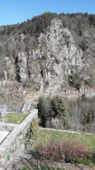 Rocher Grand vu de l' église