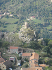 Rochegude vu du ciel